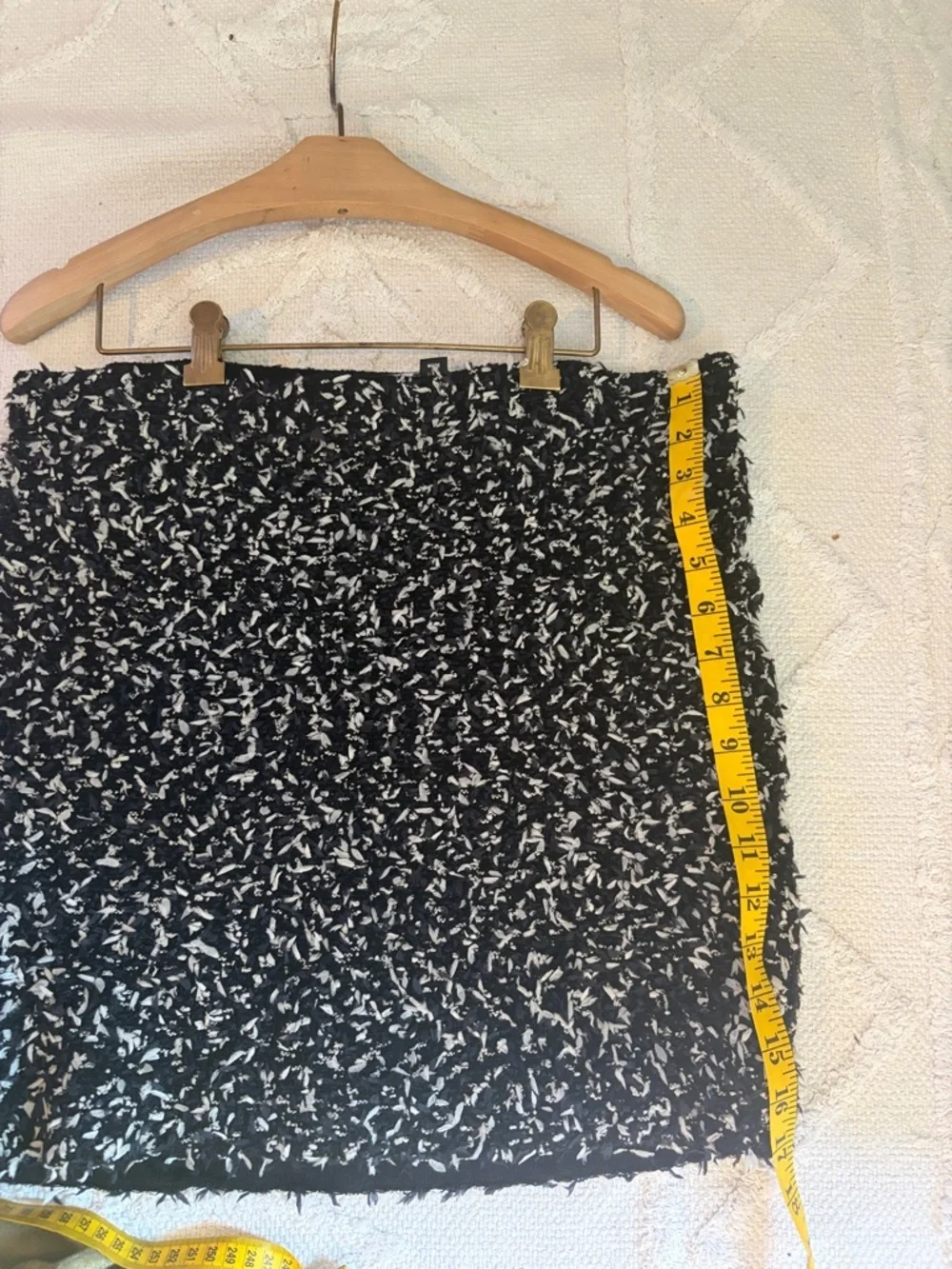 St John Black and white tweed Couture 2 piece suit size 6